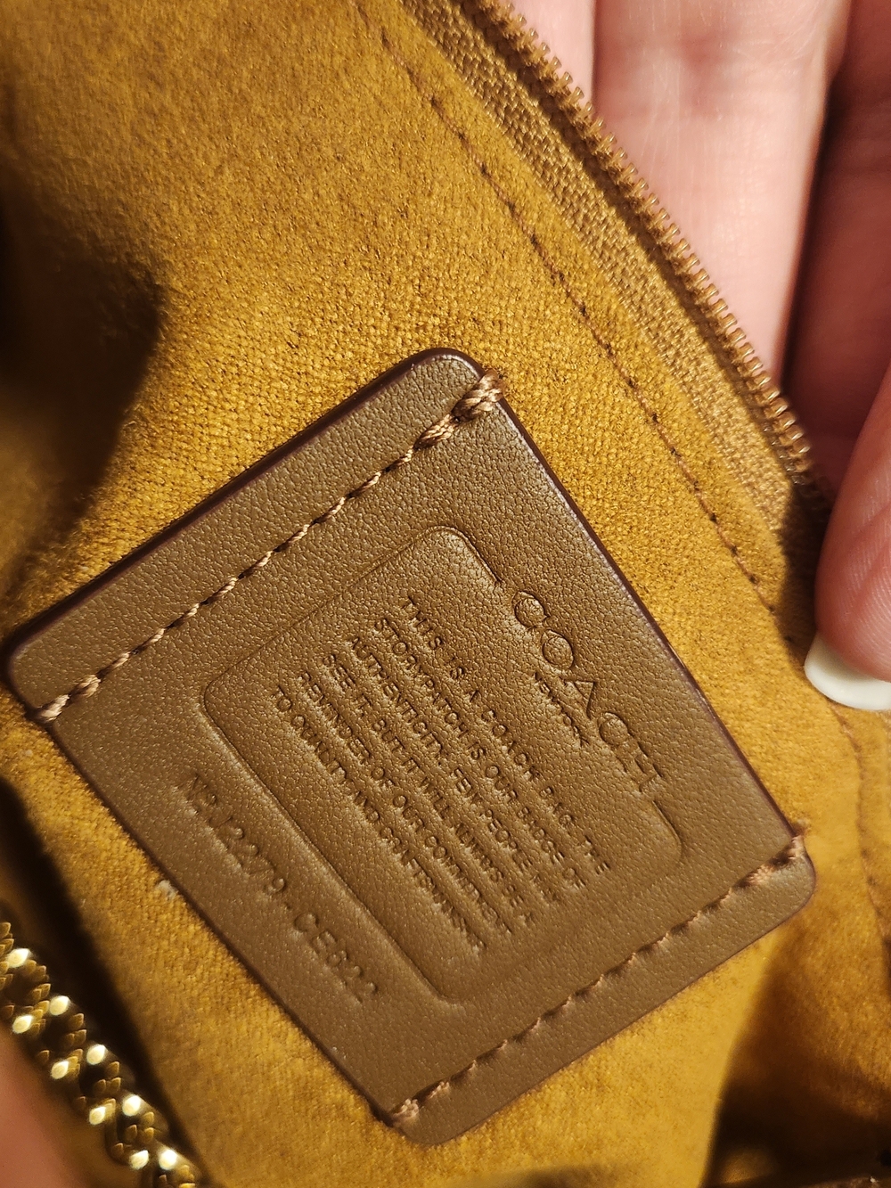 Coach Gemma Pink Leather Pearl Buckle Crossbody Bag - Picture 8 of 8